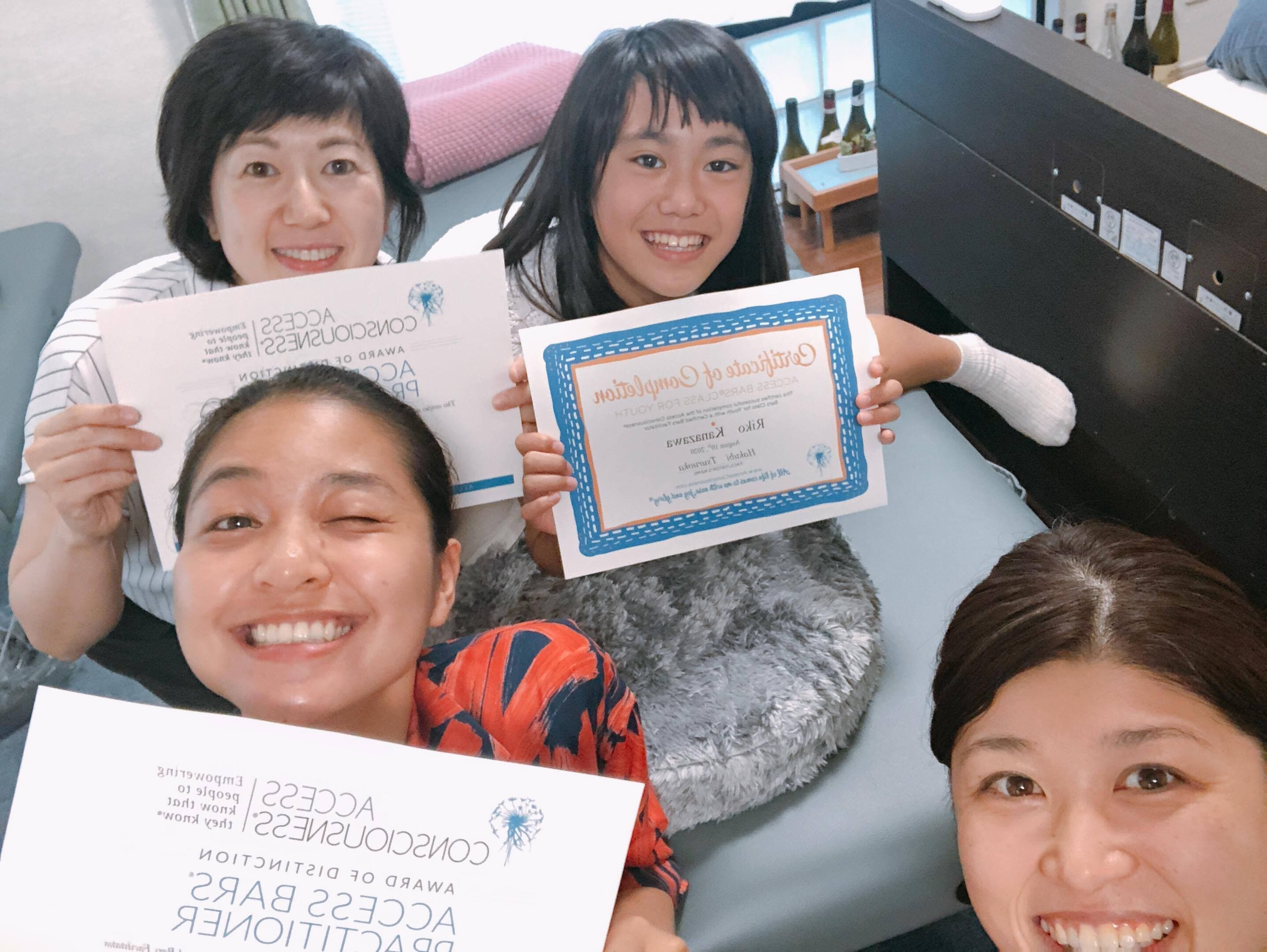 turusanでアクセスバーズプラクティショナーになった方６